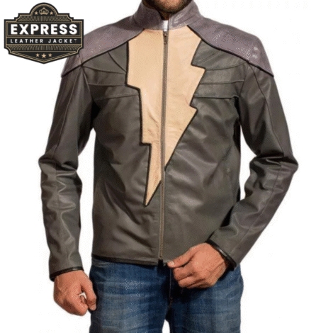 Dwayne Johnson Black Adam Leather Jacket – DC Superhero Outfit