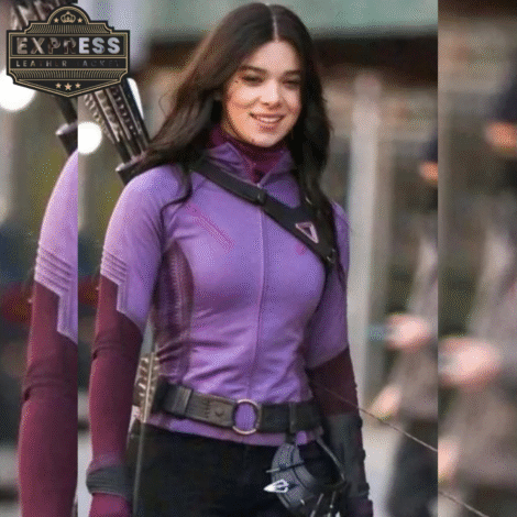 Kate Bishop Hawkeye Purple Jacket – Marvel Inspired Outfit